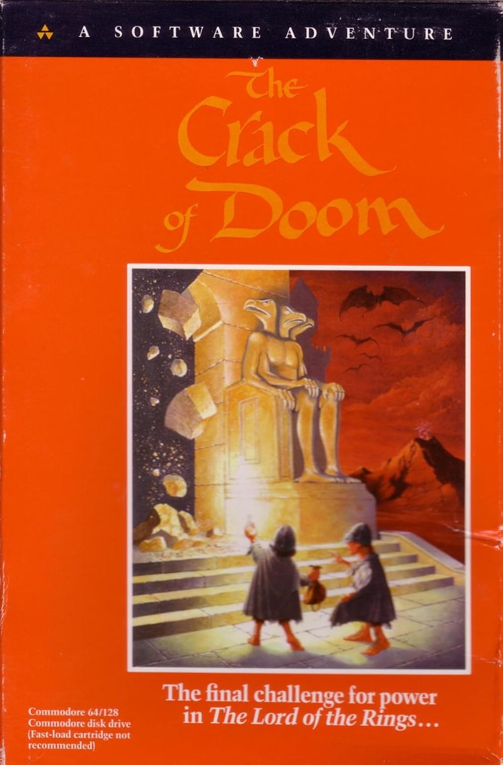 Редакційна обкладинка-картка гри The Crack of Doom, 1989 рік