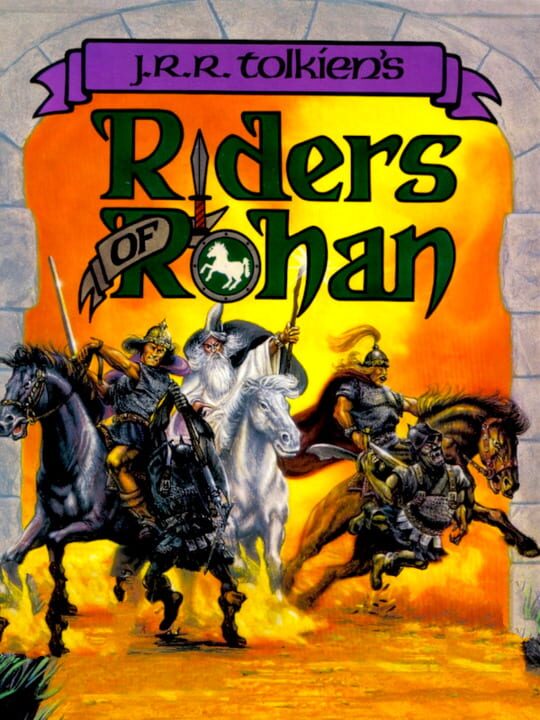 Редакційна обкладинка-картка гри Riders of Rohan, 1990 рік