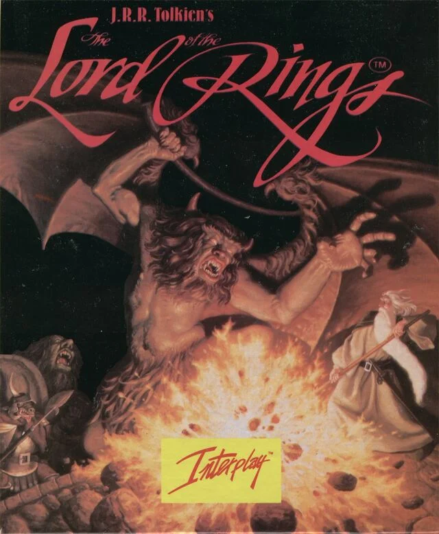 Редакційна обкладинка-картка гри J.R.R. Tolkien's The Lord of the Rings, Vol. I, 1990 рік