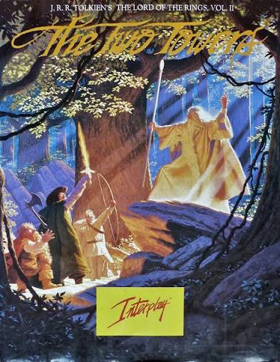 Редакційна обкладинка-картка гри J.R.R. Tolkien's The Lord of the Rings, Vol. II: The Two Towers, 1993 рік
