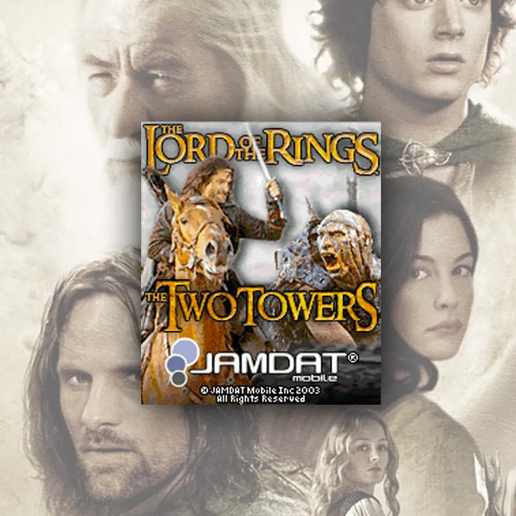 Редакційна обкладинка-картка гри The Lord of the Rings: The Two Towers (mobile), 2002 рік