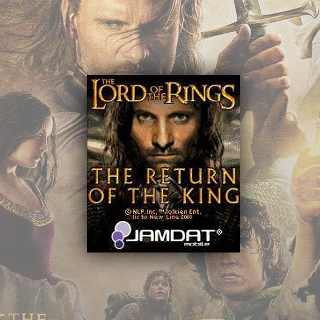 Редакційна обкладинка-картка гри The Lord of the Rings: The Return of the King (mobile), 2003 рік