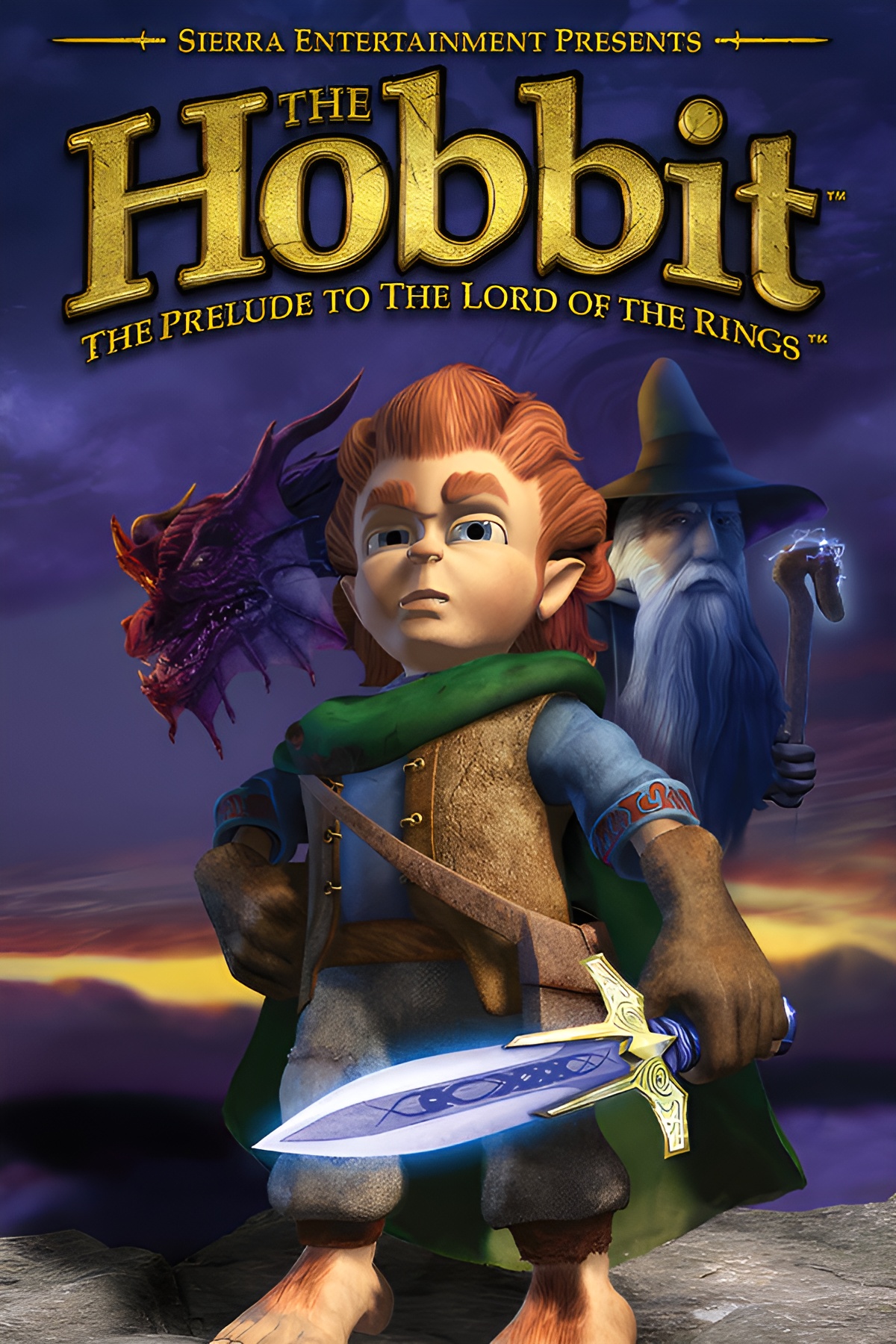 Редакційна обкладинка-картка гри The Hobbit, 2003 рік