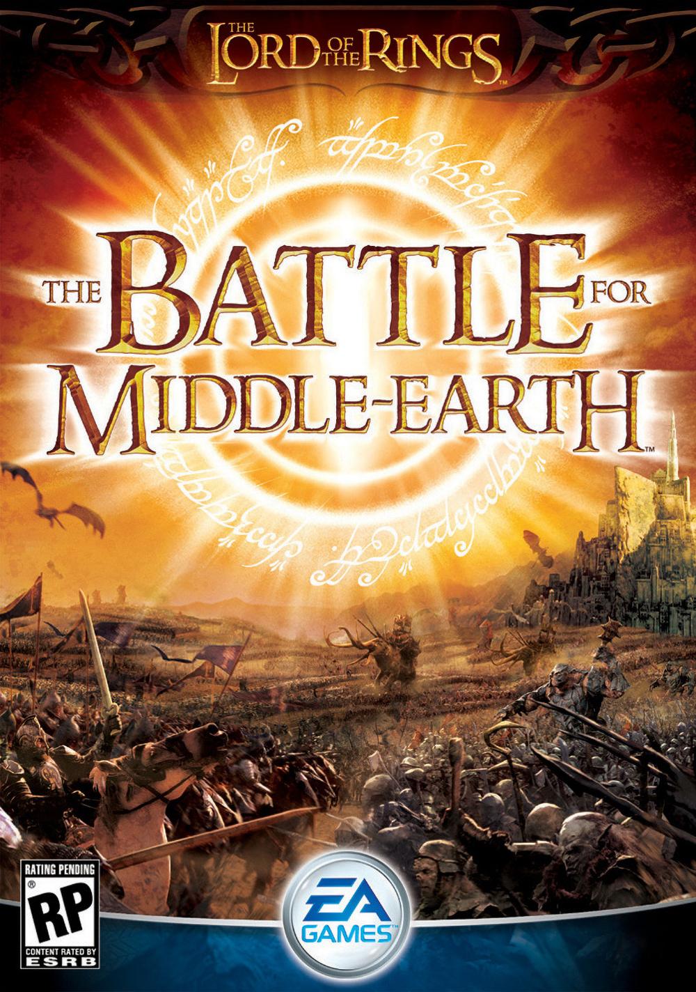 Редакційна обкладинка-картка гри The Lord of the Rings: The Battle for Middle-earth, 2004 рік