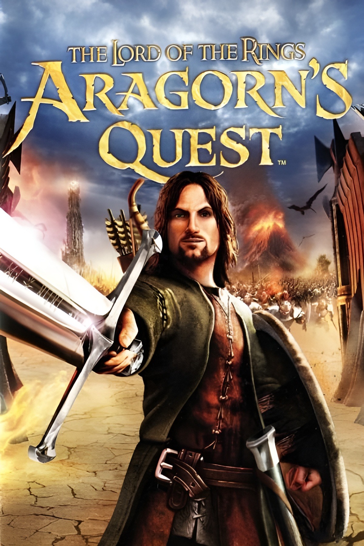 Редакційна обкладинка-картка гри The Lord of the Rings: Aragorn's Quest, 2010 рік
