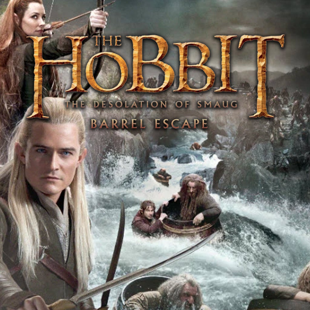 Редакційна обкладинка-картка гри The Hobbit: The Desolation of Smaug – Barrel Escape, 2013 рік