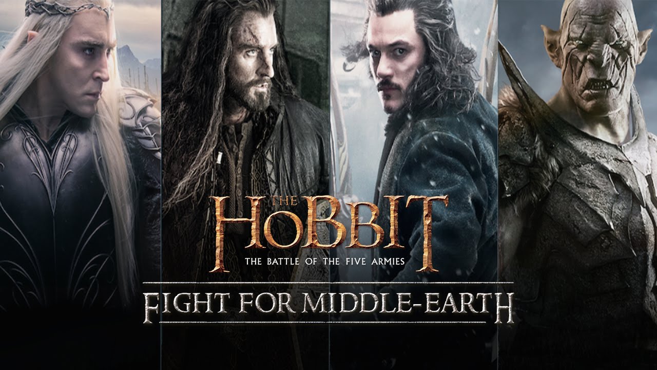 Редакційна обкладинка-картка гри The Hobbit: Battle of the Five Armies – Fight for Middle-earth, 2014 рік