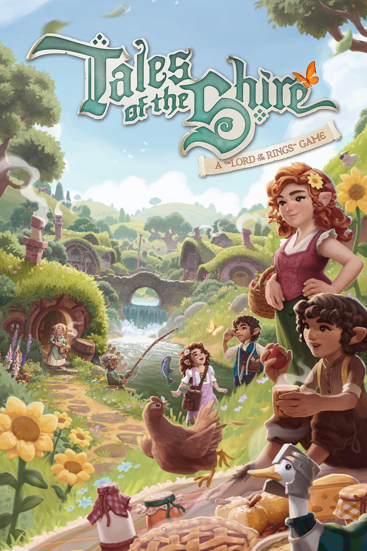 Редакційна обкладинка-картка гри Tales of the Shire: A The Lord of the Rings Game, 2025 рік